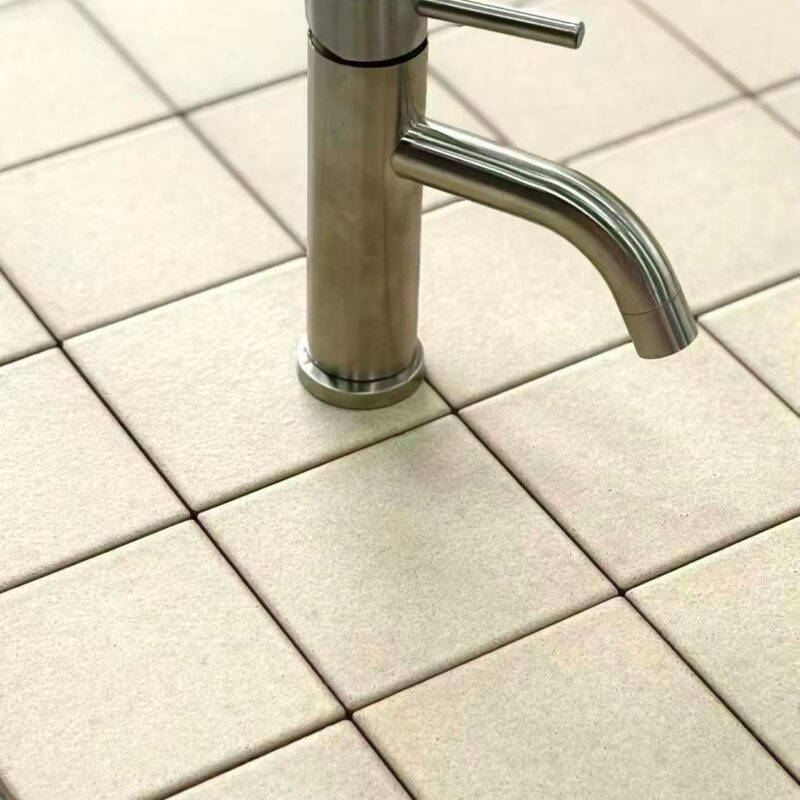 110x110mm light beige retro art handcrafted ceramic mosaic for indoor bar counter wall 1