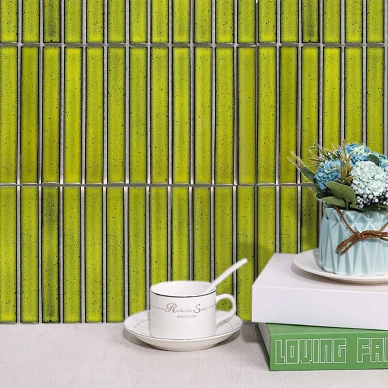 3D Backsplash Interior Crystal Glazed Finger Modern Wall Kitchen Strip Bathroom Mosaic Tile Price 14 20 145 mosaic 4