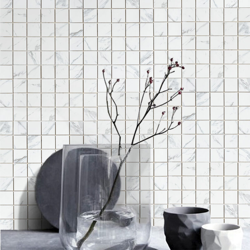 Porcelain Square Mosaic Wall Tile