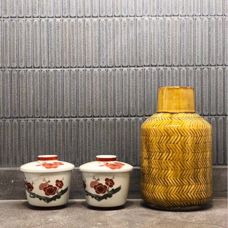 Light Marble Strip Mosaic Tiles