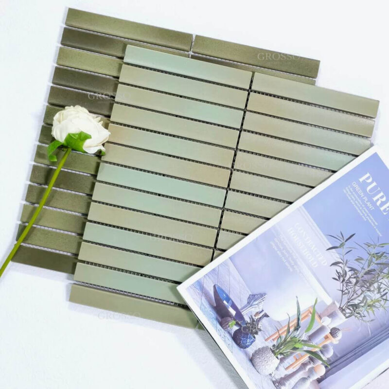 20x145 Gradation Porcelain Mosaic 6