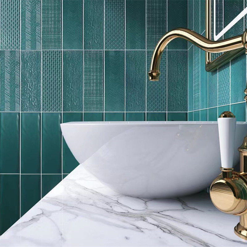 3D ceramic tiles art handmade for bathroom kitchen backsplash wall tiles produced in China 8 3D ceramic tiles art handmade for bathroom kitchen backsplash wall tiles produced in China 4