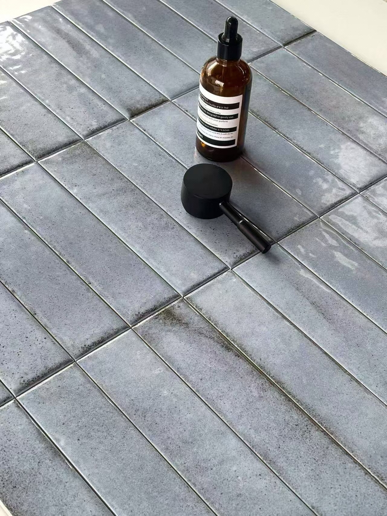 50x200mm Vintage Blue Glazed 3D handcrafted tiles, high-end villa hotel living room, hall, kitchen, bathroom background wall tiles 1 50x200mm Vintage Blue Glazed 3D handcrafted tiles, high-end villa hotel living room, hall, kitchen, bathroom background wall tiles