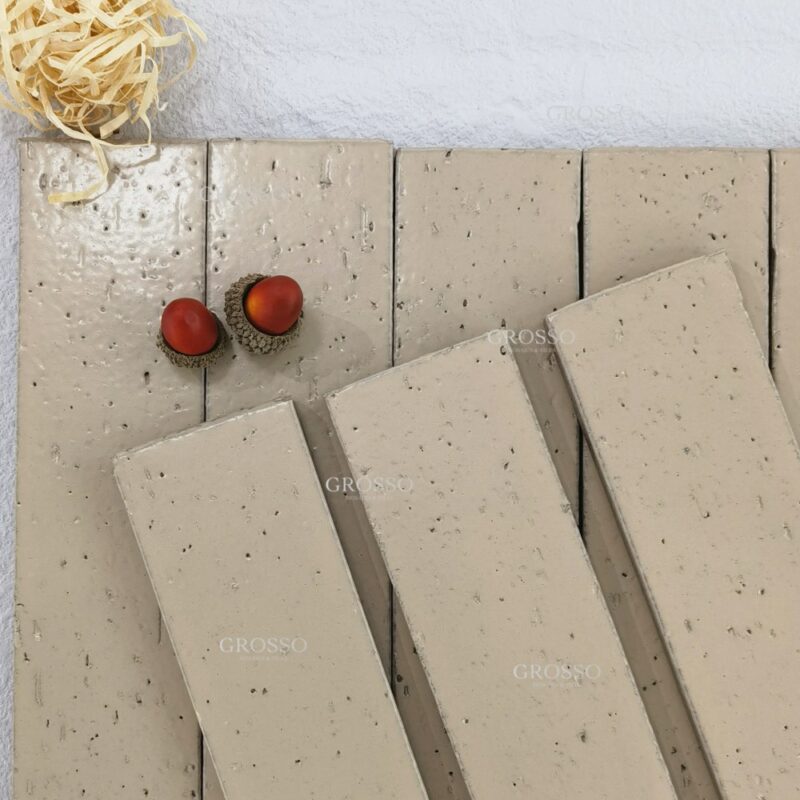 60x240mm Rred Embryo Handmade Tile 4