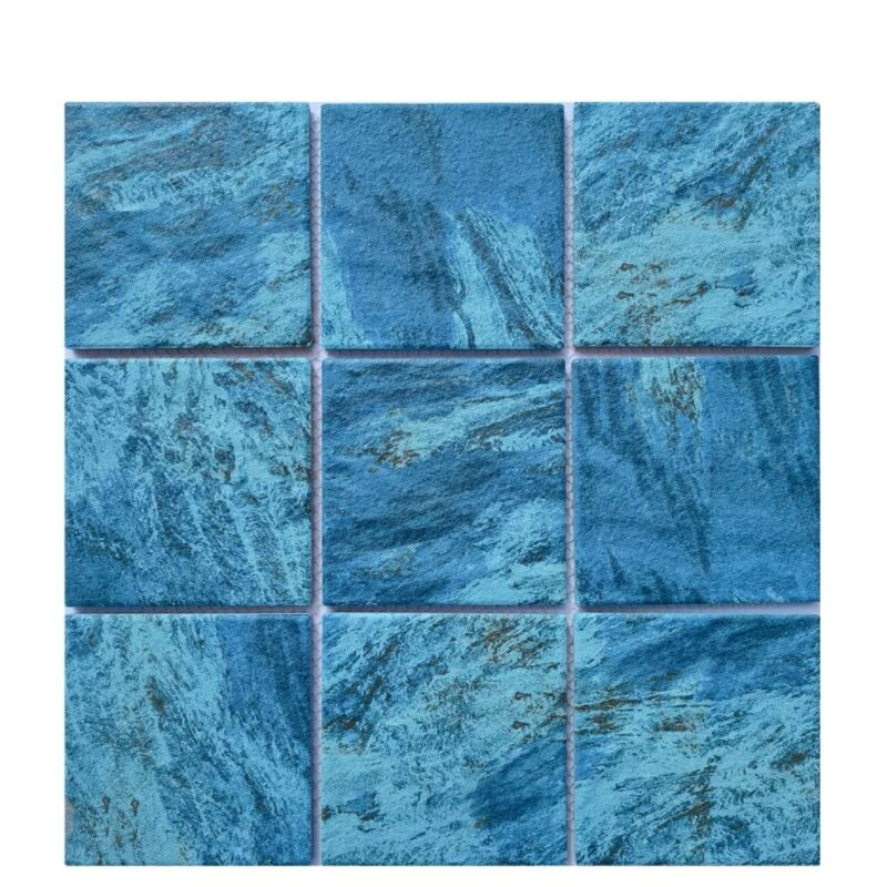 97x97mm Inkjet  Marble Pattern Mosaic Tile Villa Hotel Swimming Pool Floor Wall MosaicTiles Wholesale Pice