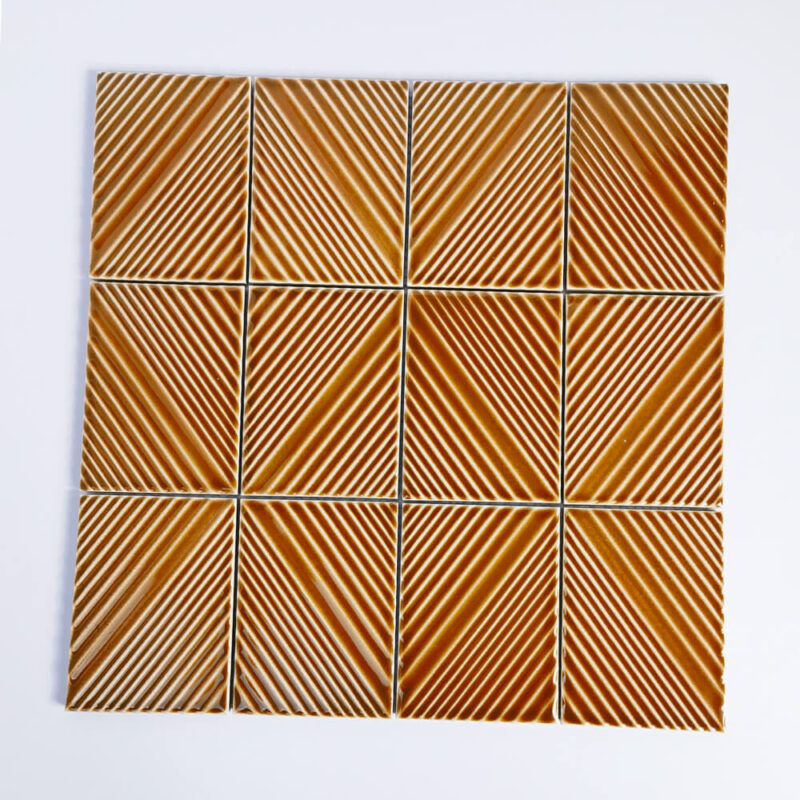 Rhomboid 70x98mm Mosaic indoor and outdoor use Wall Ceramic Mosaic Tile Wholesaler 13 Ceramic Mosaic rhomboid 70x98 13