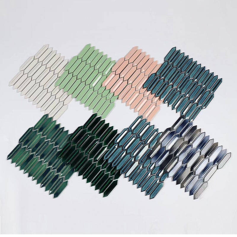 Hexagon 3d Metal Mosaic Wall Tiles