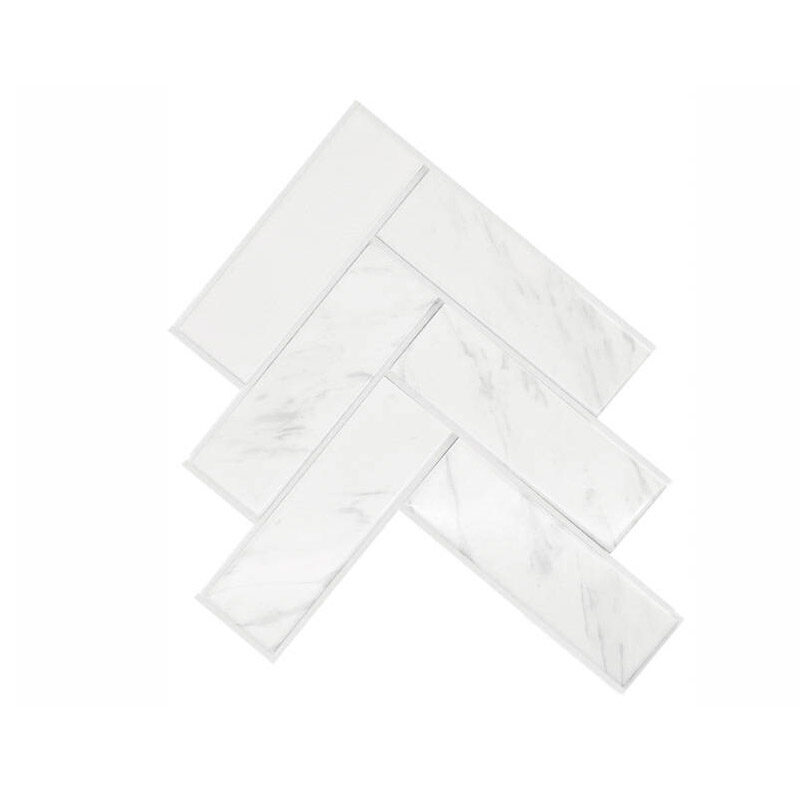 Factory Wholesale Price White Humanoid Mosauc Tile