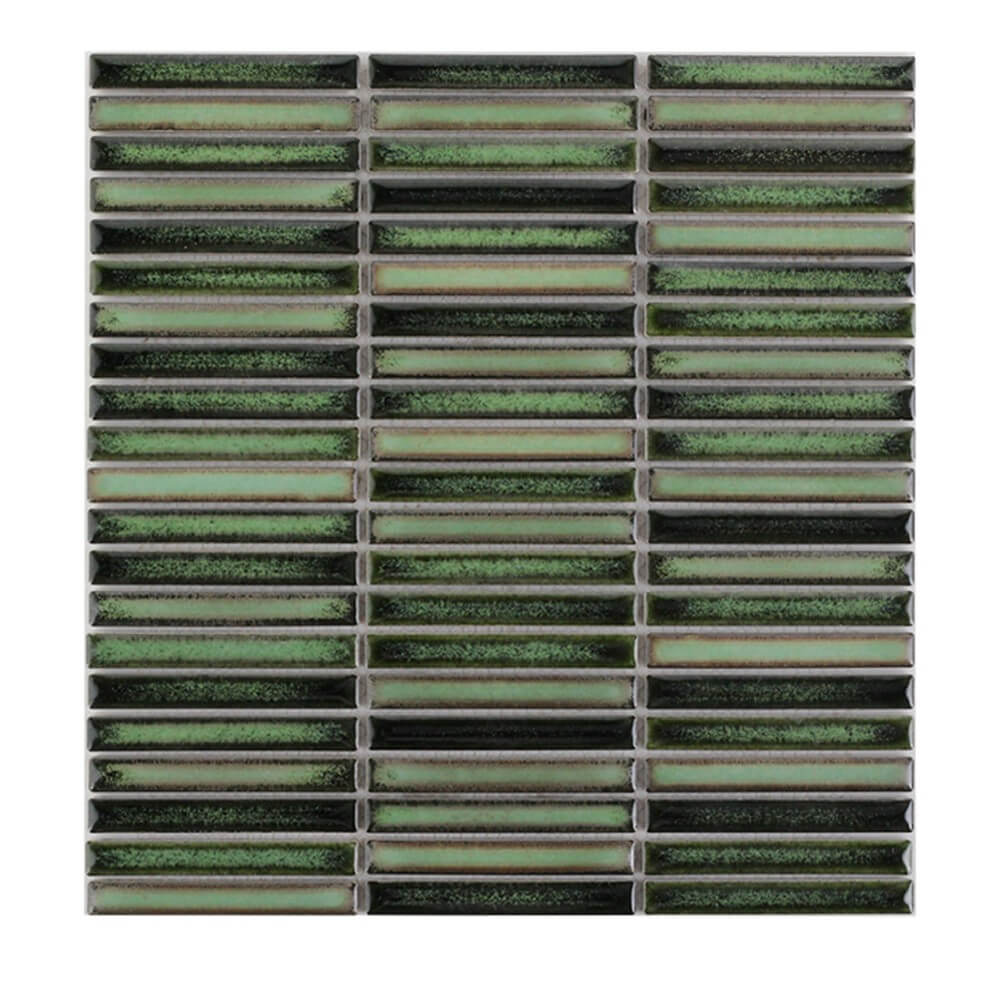 Gradient green metal Mosaic 3 1