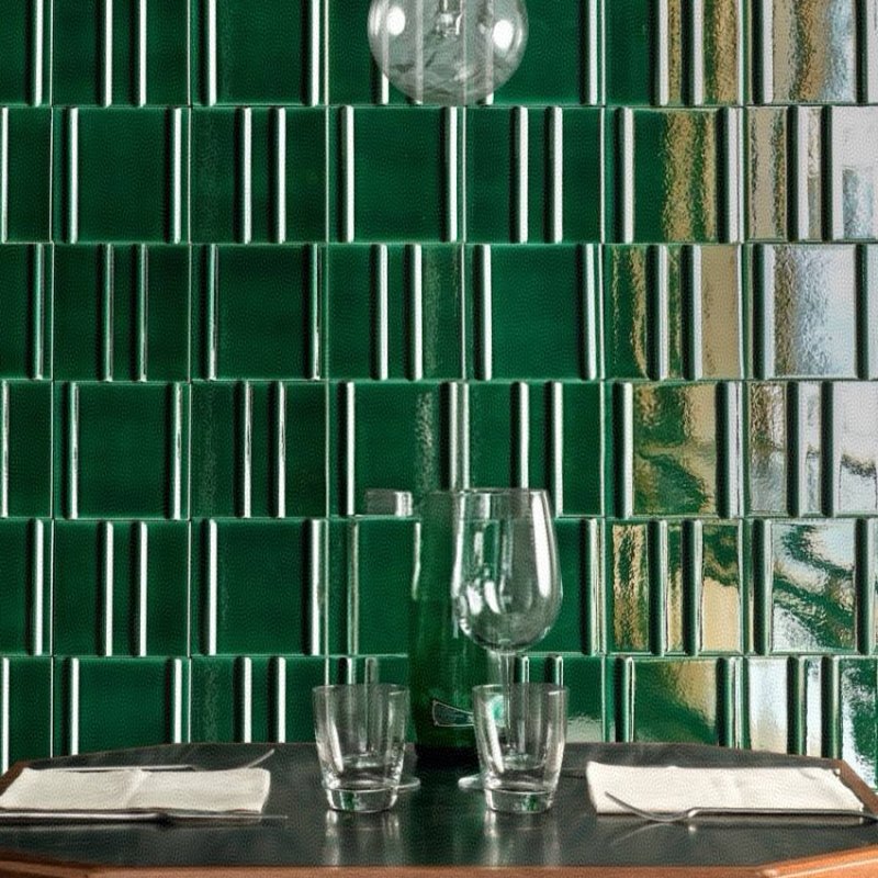 GROSSO-Mosaic Tile Supplier Glass Mosaic Tile Factory Outlet Price 29 Green Mosaic Wholesales Price Bathroom Kitchen Backsplash Restaurant 150150mm Square Glazed Porcelain Wall Tile 1