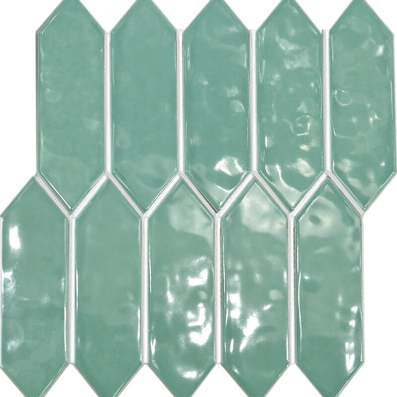 Glossy Glaze Hexagon Mosaic Tiles with For Bathroom Kitchen Backsplash Wall 10 Hexagon Mosaic Tiles with Glossy Glaze For Bathroom Kitchen Backsplash Wall 1