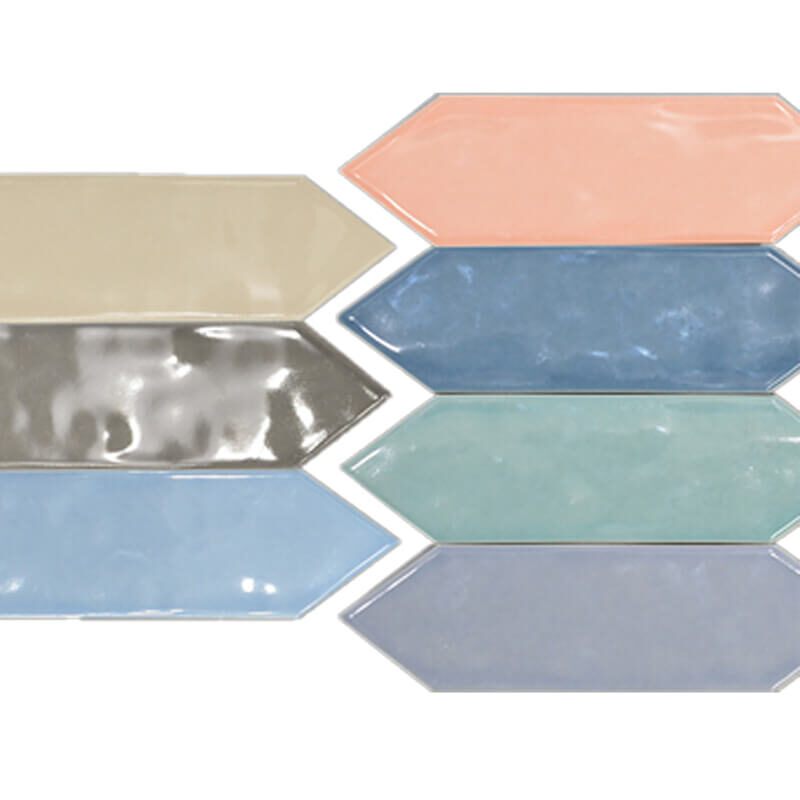 Glossy Glaze Hexagon Mosaic Tiles with For Bathroom Kitchen Backsplash Wall 11 Hexagon Mosaic Tiles with Glossy Glaze For Bathroom Kitchen Backsplash Wall 6