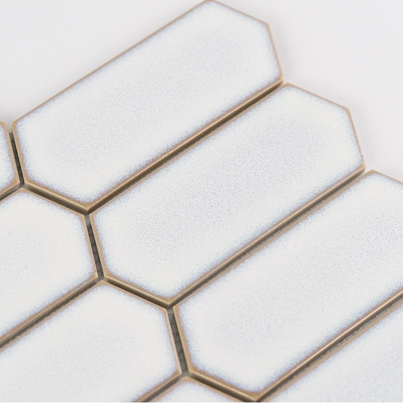 Luxury New Design White Mixed Hexagon Mosaic Tiles For Wall