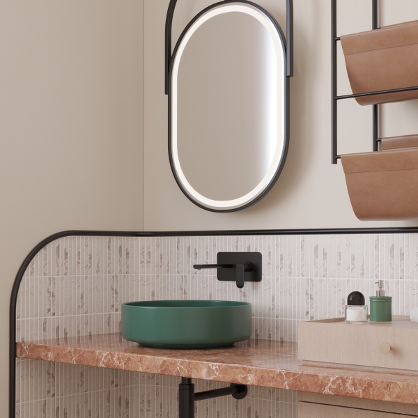 Marble rectangular ceramic Mosaic tile Interior Hotel bar kitchen backsplash wall tile supplier 1