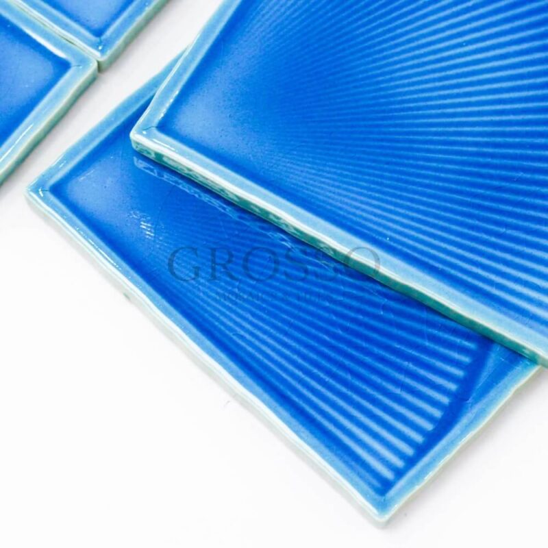 125mm Handmade Tile Crackle Blue Bathroom Backsplash Wall Ceramic Mosaic Tiles 7 Mo Xuan Handmade Tile 8