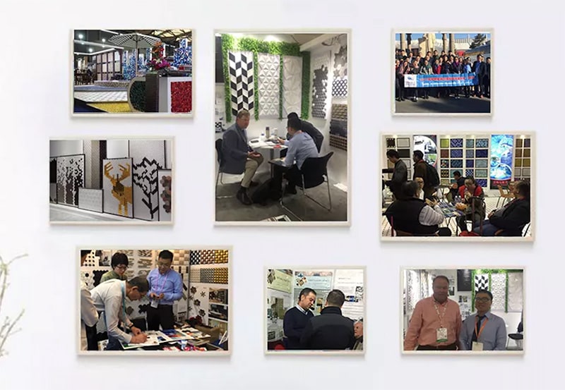 mosaic-supplier-Exhibition-Customers