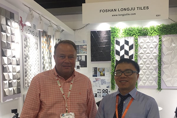 Mosaic tiles are part of a classic design