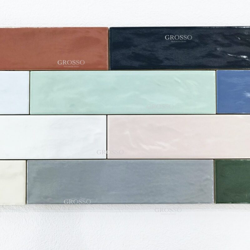 Pearl glaze handmade Tile 3