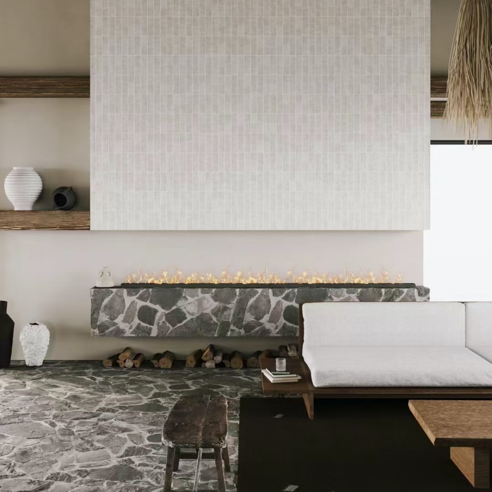 Retro White Matte Glaze Tile High-Precision indoor hotel villa Kitchen Bathroom Background Floor Wall MosaicTiles Wholesale Pice 1 Retro White Matte Glaze Tile High-Precision indoor hotel villa Kitchen Bathroom Background Floor Wall MosaicTiles Wholesale Pice