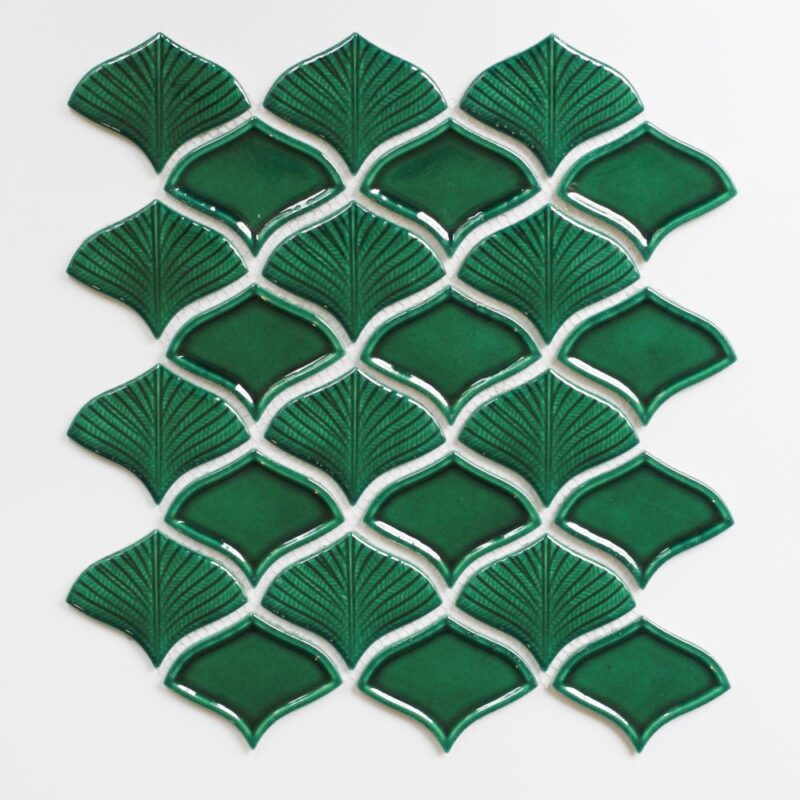 Special craft leaf ceramic Mosaic 4