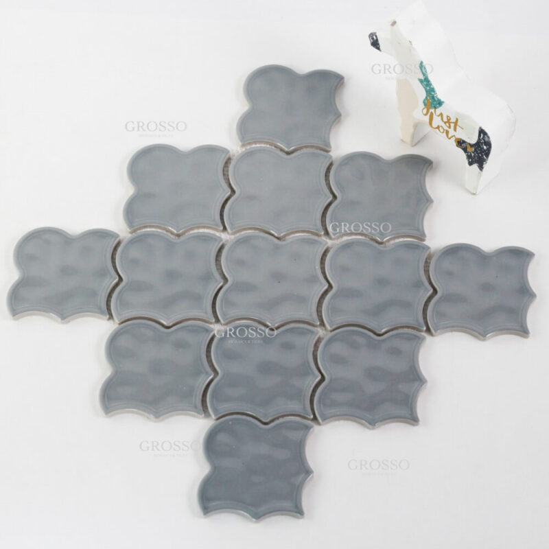 Big flower type Inkjet kitchen Bathroom Backsplash Kitchen Mosaic Wall Tiles 17 big flower type mosaic 5