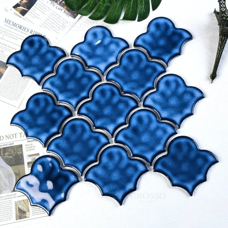 Big flower type Inkjet kitchen Bathroom Backsplash Kitchen Mosaic Wall Tiles 16 big flower type mosaic 7