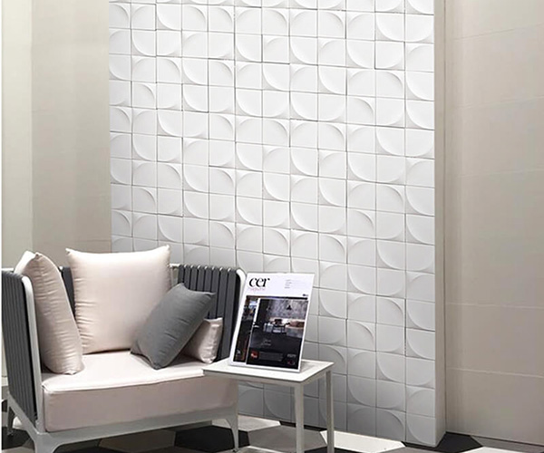 cube three dimensional irregular glass mosaic