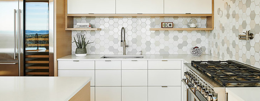 hexagon mosaic tile