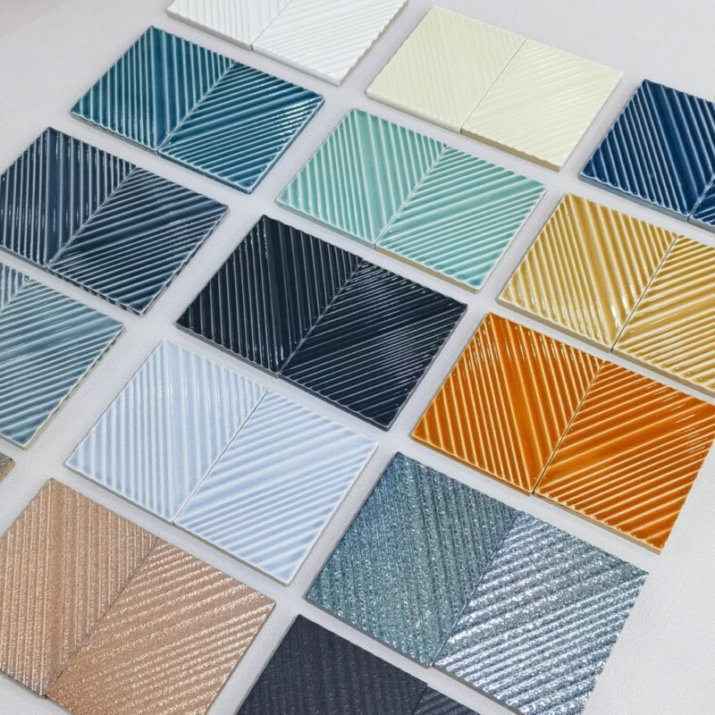 Rhomboid 70x98mm Mosaic indoor and outdoor use Wall Ceramic Mosaic Tile Wholesaler 9 rhomboid 70x98 1