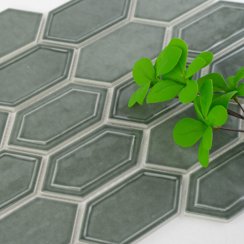 和强 玻璃叶子马赛克 2