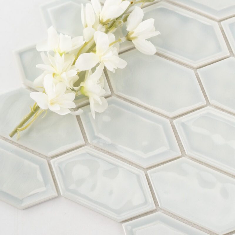 和强 玻璃叶子马赛克 3