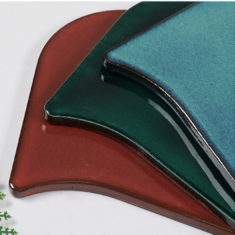 釉惑鱼鳞手工砖 2